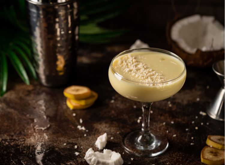 Cocktail Banane et Noix de Coco